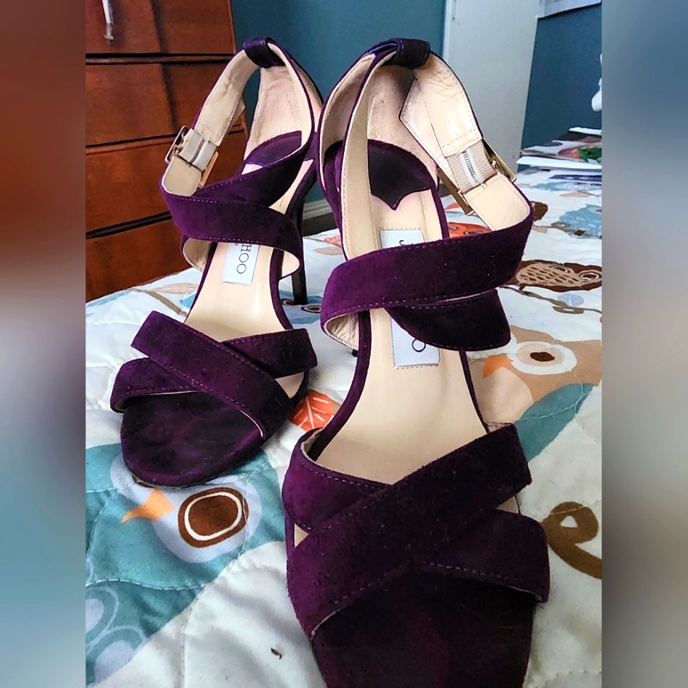 Jimmy Choo- Purple heels